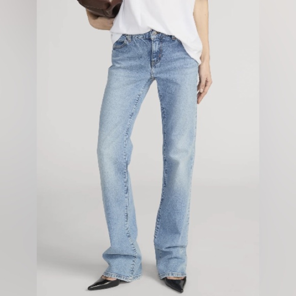 FRAME The Rodeo Jeans Spirit Low Rise Bootcut Size 25 NWT $298